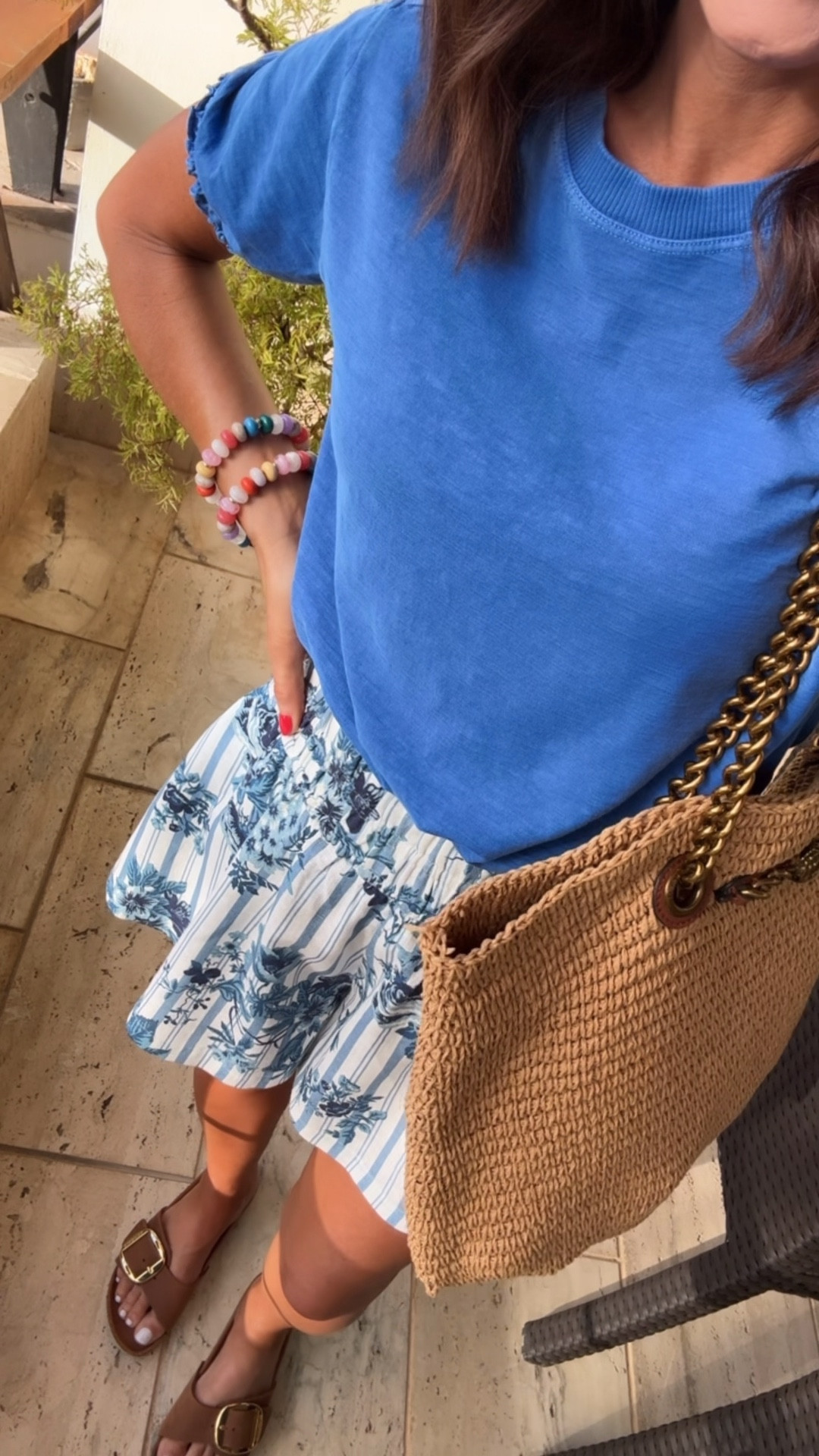 Somerset shorts. Linen shorts. Beaded bracelets. Resort style.
Shorts XS. Tee S. 

#LTKSeasonal #LTKOver40 #LTKootd