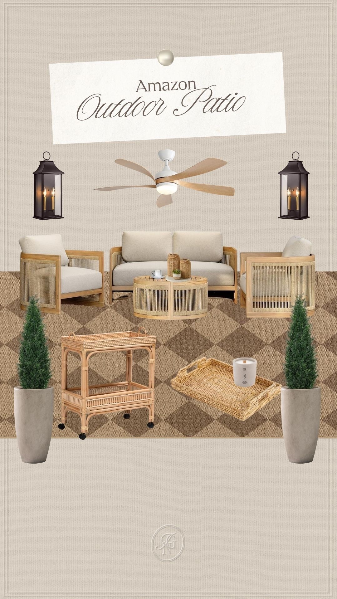 Amazon outdoor patio finds featuring woven furniture, neutral outdoor rugs, lantern lighting and cozy patio decor for creating a warm and inviting backyard setup. ☀️

#amazonpatio #amazonoutdoor #patiodecor #outdoorliving #amazonhomefinds #backyardstyle #patioinspo #outdoordecor #springdecor 

 #LTKSeasonal #LTKHome

#LTKSaleAlert #LTKSeasonal #LTKHome