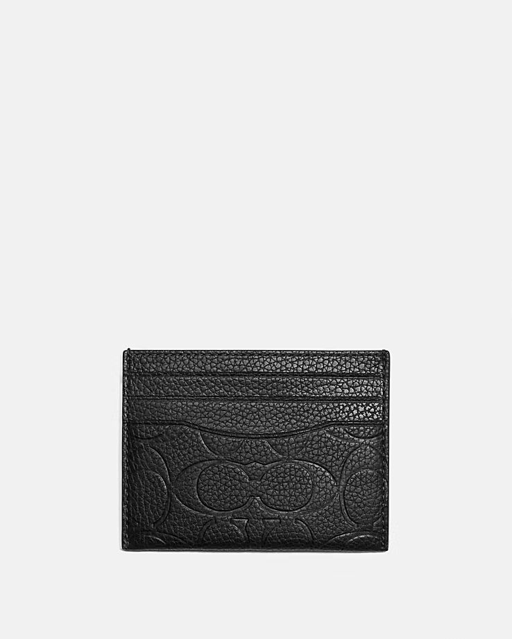 Card Case In Signature Leather | Coach (US)