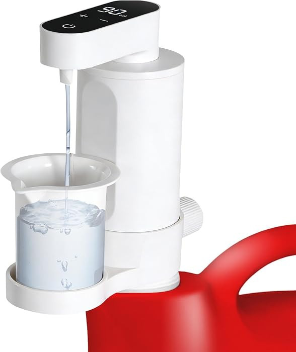 Electric Laundry Detergent Dispenser, USB-C Rechargeable Automatic Laundry Detergent Pump, 9-Leve... | Amazon (US)