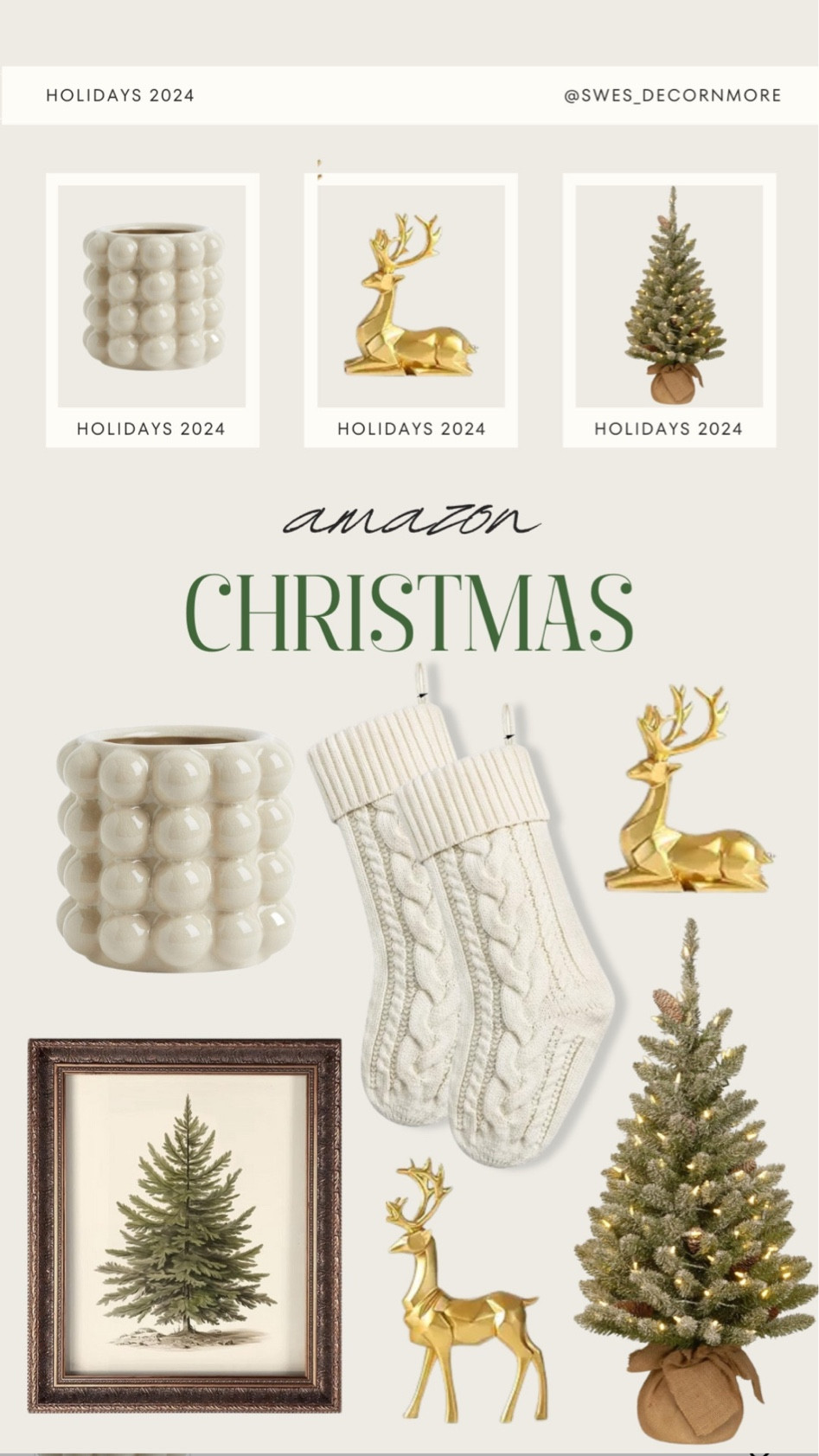 Last minute holiday finds on Amazon! Discover holiday magic with Amazon’s Christmas finds—cozy decor, festive gifts, and everything you need to make the season merry and bright!



#LTKHoliday #LTKSeasonal #LTKHome