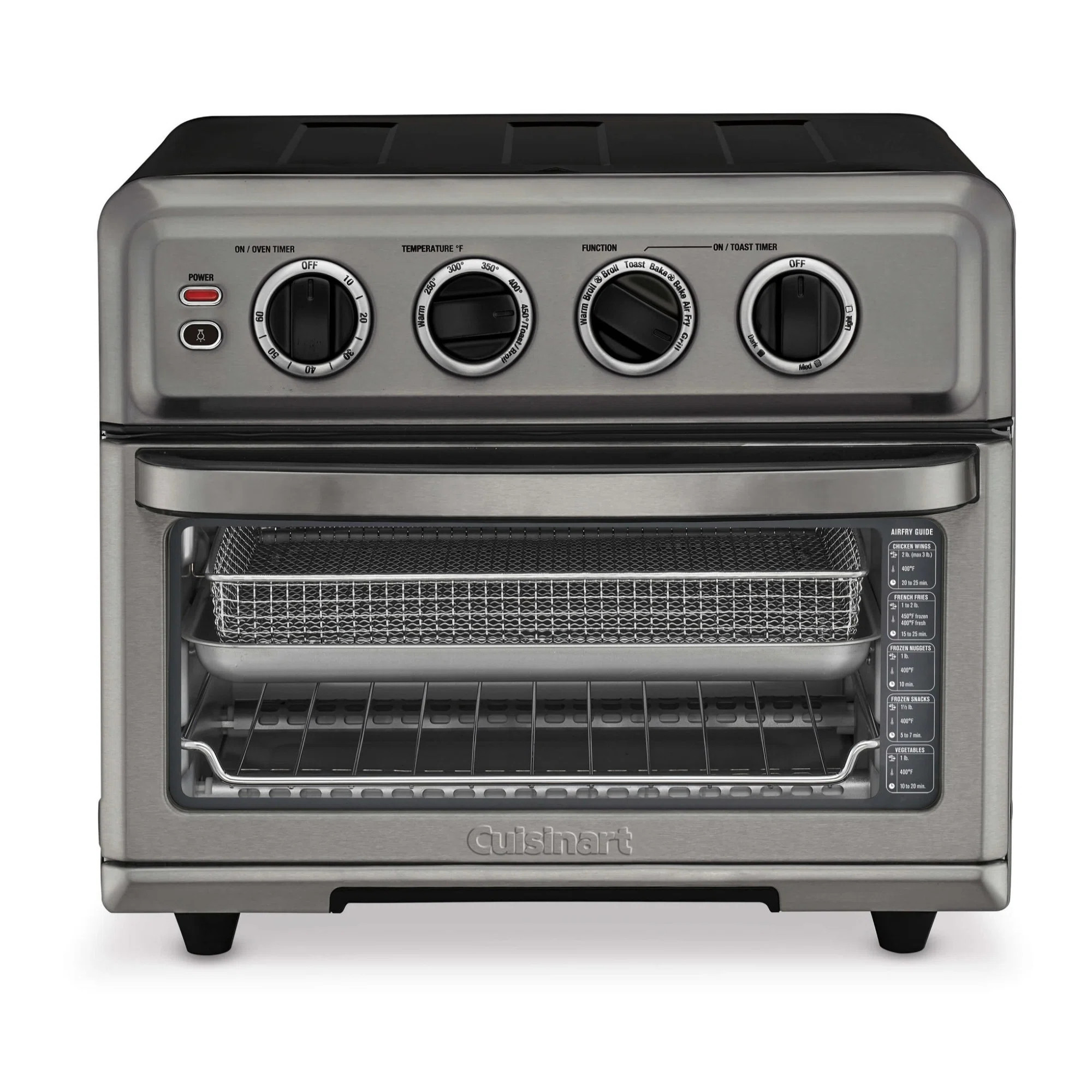 Cuisinart Air Fryer + Convection Toaster Oven, 8-in-1 Oven with Bake, Grill, Broil & Warm Options... | Wayfair North America