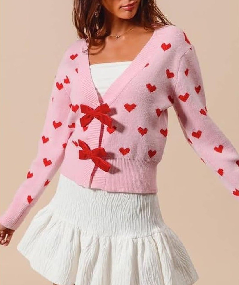 Valentines sweater women, heart sweater women, heart knit sweater women, Valentine’s Day sweater, Valentine apparel women, romantic sweater women, cream sweater with red hearts, pink heart sweater, love sweater women, cozy Valentine outfit, Valentine pullover women, heart print sweater women, cute Valentine top, Valentine gift for her, girlfriend Valentine gift, wife Valentine gift, romantic winter sweater, cozy knit pullover, soft knit sweater women, winter sweater women, aesthetic Valentine sweater, heart shirt women, red heart sweater, casual women sweater, oversized knit sweater, trendy Valentine outfit, couple date outfit women, February 14 outfit, Galentine’s Day outfit, cozy chic sweater, feminine knitwear, Amazon fashion women, Valentine clothing women, love theme sweater, cozy heart sweater, giftable women sweater, premium knit sweater, cold weather sweater, stylish winter pullover, sweet romantic top, women’s knit fashion, holiday sweater Valentine, cute heart pullover

#LTKSeasonal #LTKSaleAlert #LTKFindsUnder50