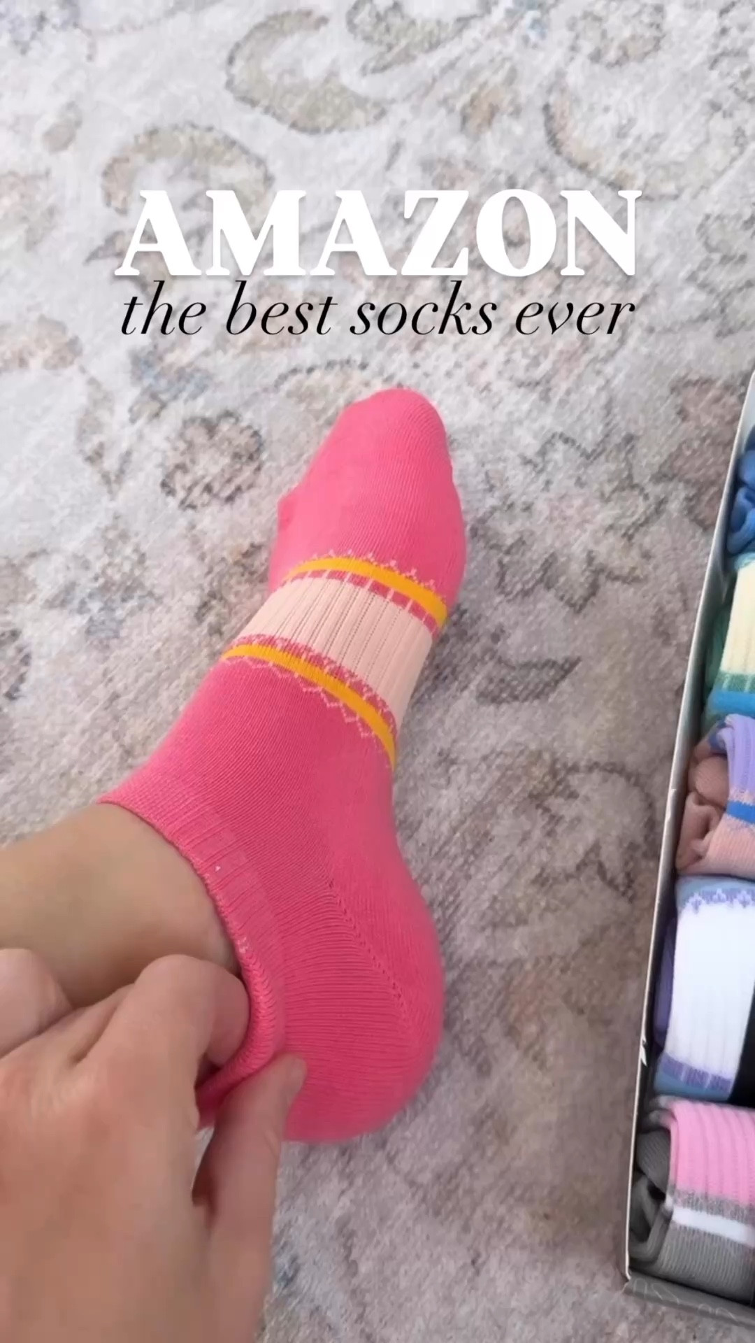 The best socks ever from Amazon!

#LTKmomlife #LTKSeasonal #LTKSaleAlert