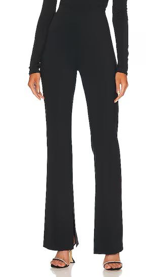 x Marianna Hewitt Anouka Knit Slim Pant in Black | Revolve Clothing (Global)