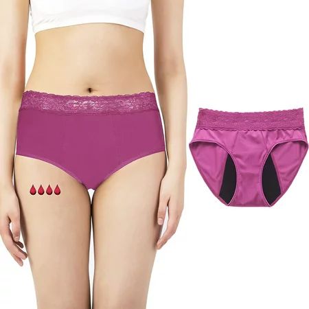 Women s Panties Women s Period Underwear Leak Proof Pantie Washable | Walmart (US)