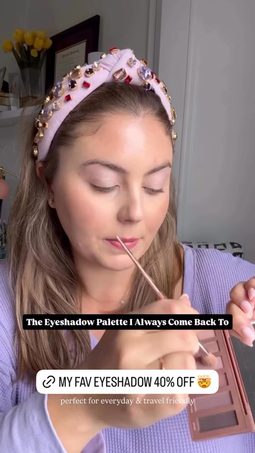 My favorite eyeshadow palette is 40% off! perfect for everyday & travel friendly

#LTKSaleAlert #LTKStyleTip #LTKBeauty