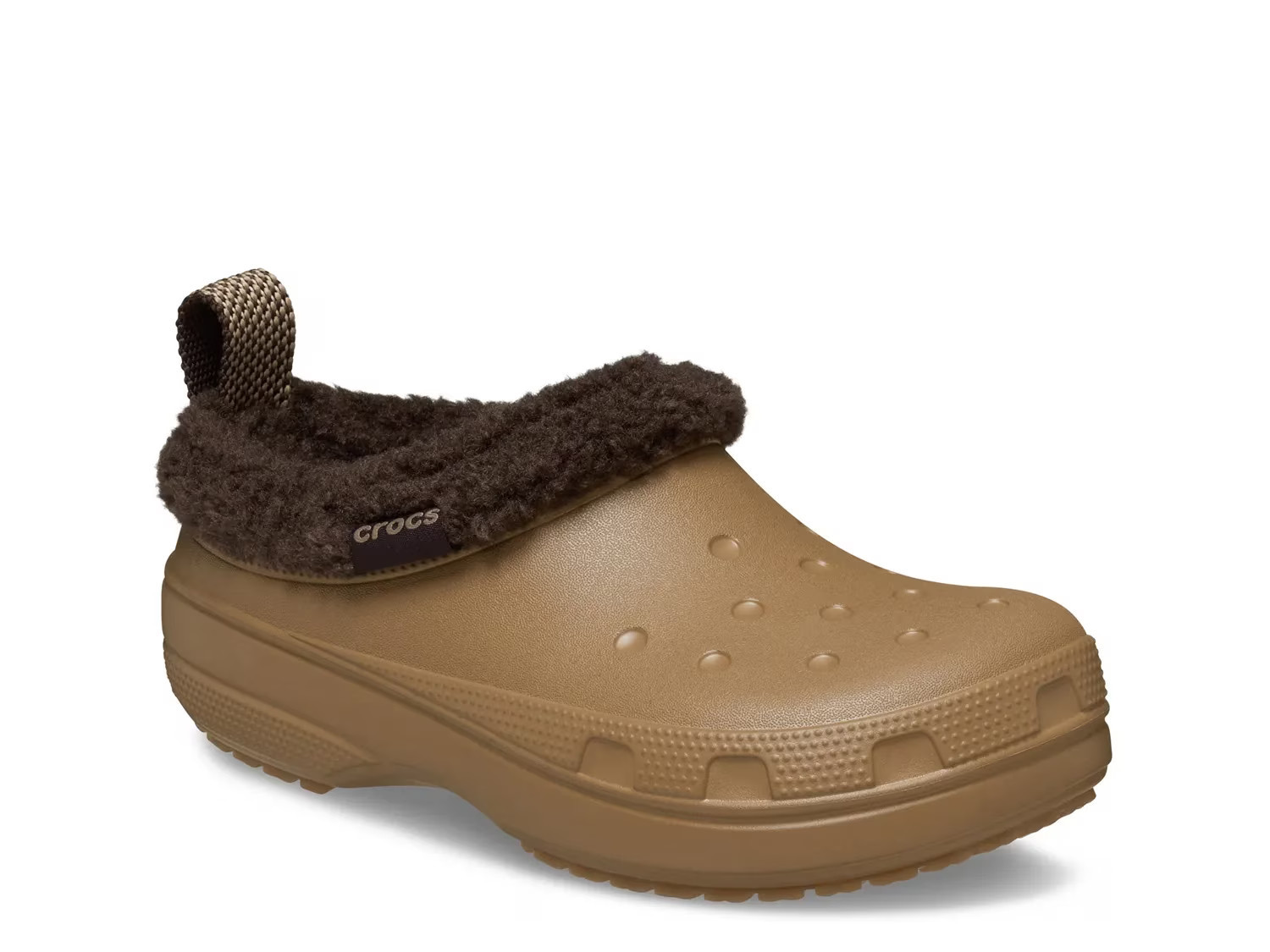 Crocs Classic Lined Shorty Clog | Women's | Light Brown | Size 13 | Clogs | DSW