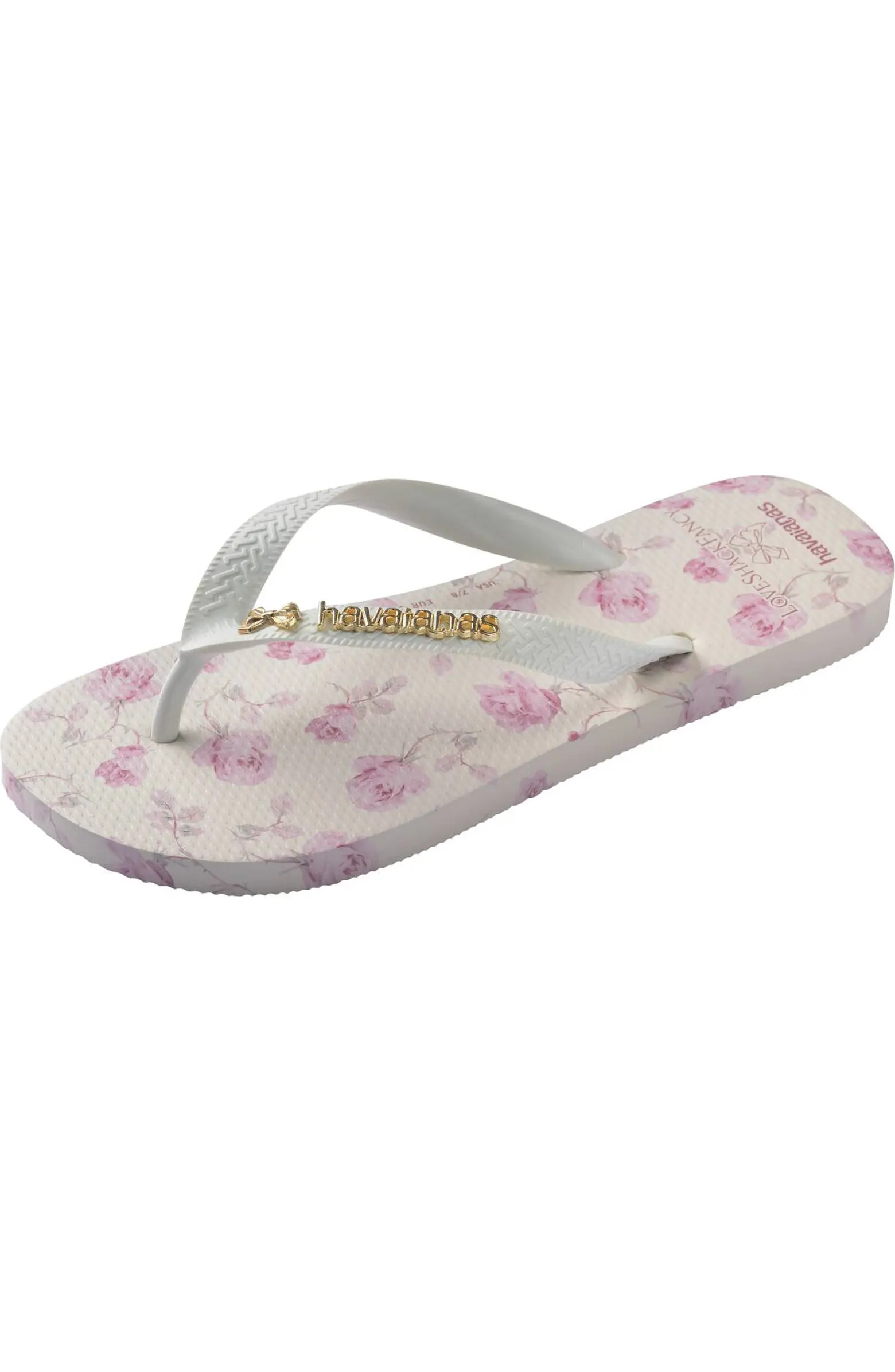 x LoveShackFancy Top Ribbon Flip Flop (Women) | Nordstrom