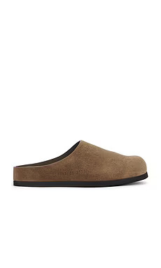 Common Projects Suede Clog in Nut from Revolve.com | Revolve Clothing (Global)