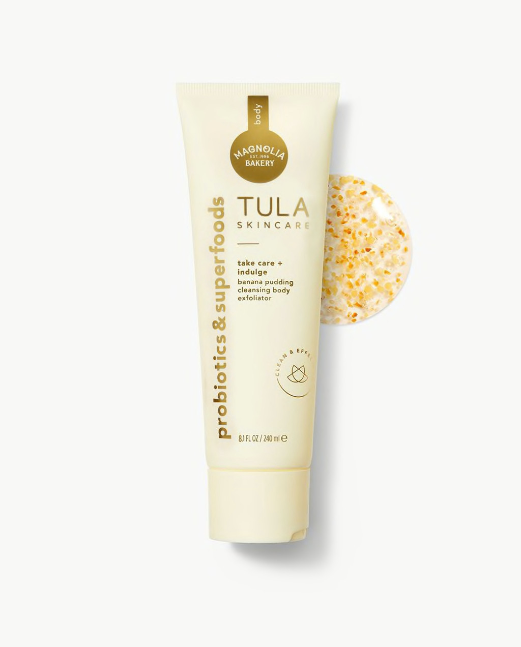 banana pudding cleansing body exfoliator | Tula Skincare
