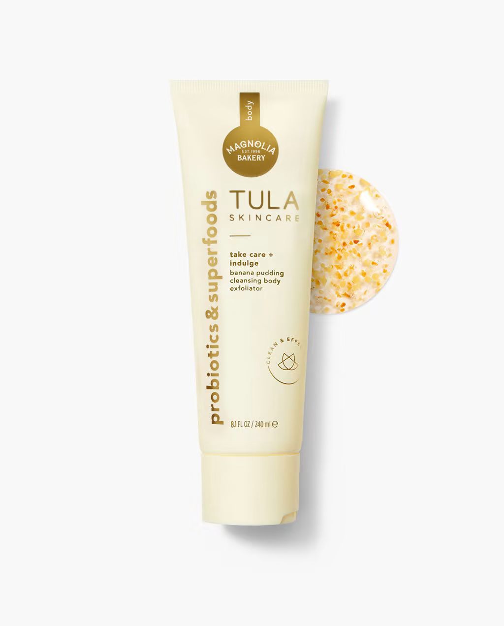 banana pudding cleansing body exfoliator | Tula Skincare