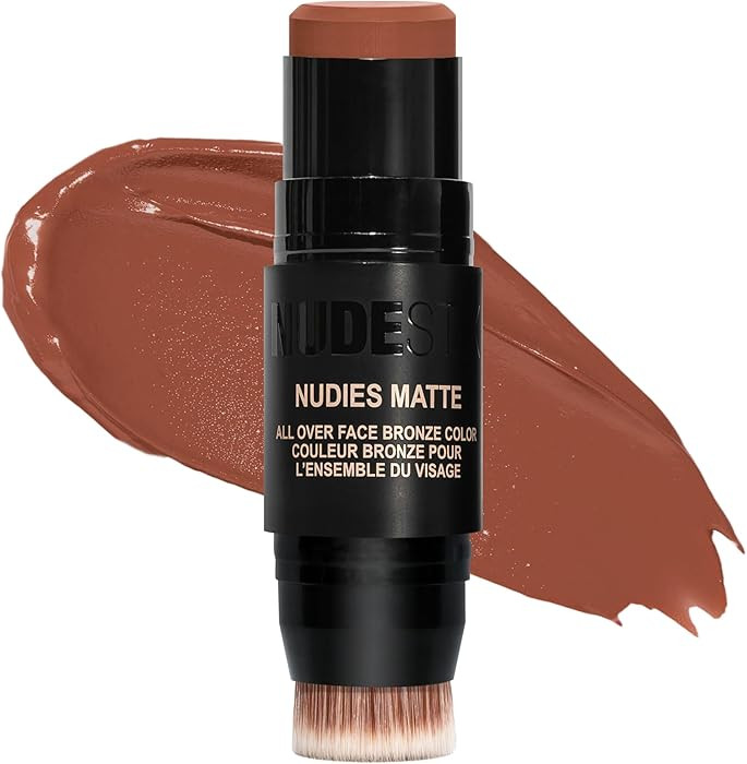 Nudestix Nudies Bronze All Over Matte Bronzing Stick – 3-in-1 Cream Bronzer for Cheeks, Eyes & ... | Amazon (CA)