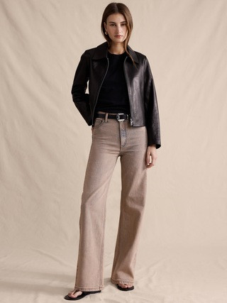 The Icon Classic Wide-Leg Jean | Banana Republic (US)