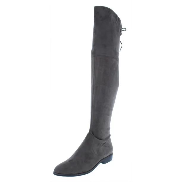 Marc Fisher Womens Humor 2 Faux Suede Over-The-Knee Boots Taupe 5 Medium (B,M) - Walmart.com | Walmart (US)