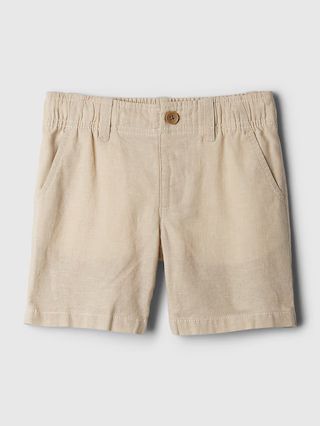 babyGap Linen-Cotton Shorts | Gap (US)