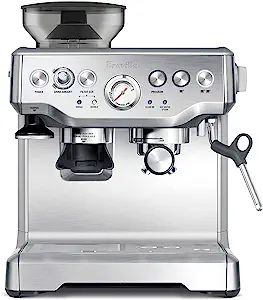 Breville Barista Express Espresso Machine, Brushed Stainless Steel, BES870XL | Amazon (US)