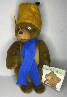 Vintage Maurice Sendaks Little Bear Plush 7" 1999 Crocodile Creek Scarf Hat  | eBay | eBay US