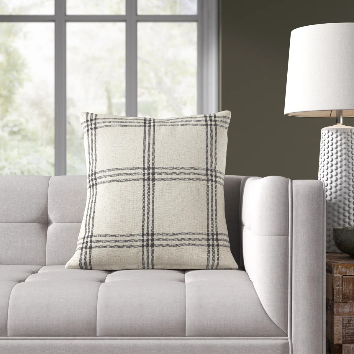 Joss & Main Caria Plaid Cotton Pillow Cover & Reviews | Wayfair | Wayfair North America