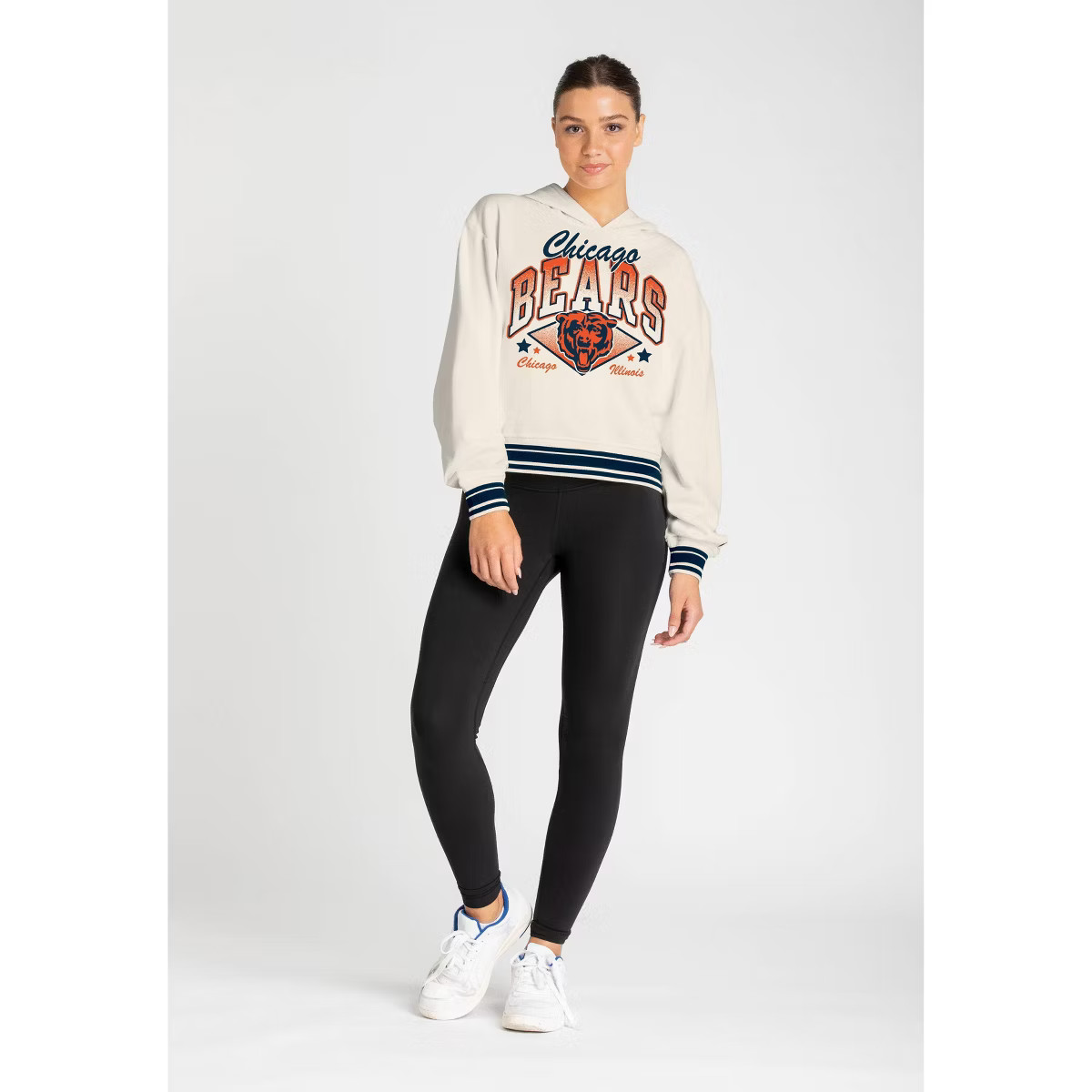 NFL Chicago Bears Women's Champion Crop Hoodie | Target
