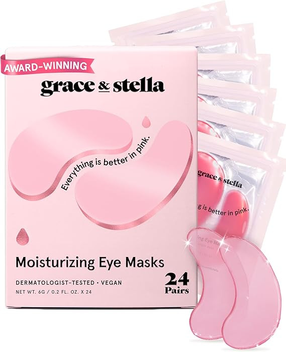 grace & stella Award Winning Under Eye Mask - Birthday Gifts For Women - Bridesmaid Gifts - Reduc... | Amazon (US)
