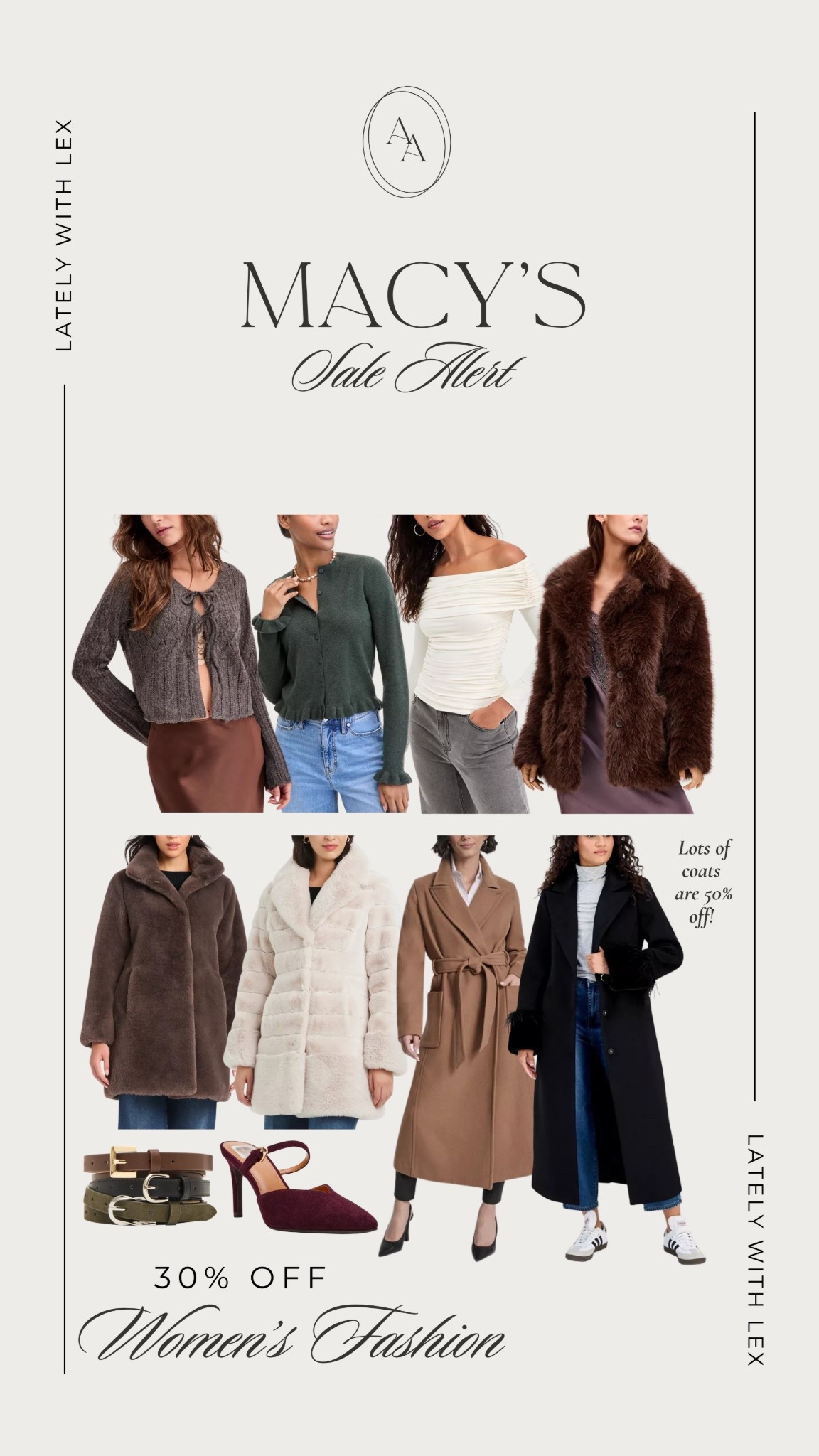 @macys is having their Friends and Family Event! 30% off regular and already-reduced prices + 15% off beauty and fragrance now until 12/11! Lots of winter styles on sale, including sweaters & outerwear (some are even marked over 50% off!) 

#LTKSaleAlert #LTKSeasonal #LTKHoliday