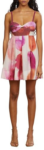 AMUR Women's Allison Printed Mini Dress, Mirage, 0 | Amazon (US)