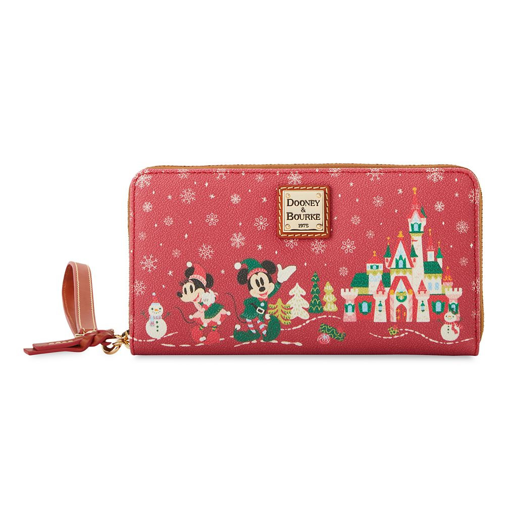Mickey Mouse Family Christmas Dooney & Bourke Wristlet Wallet | Disney Store