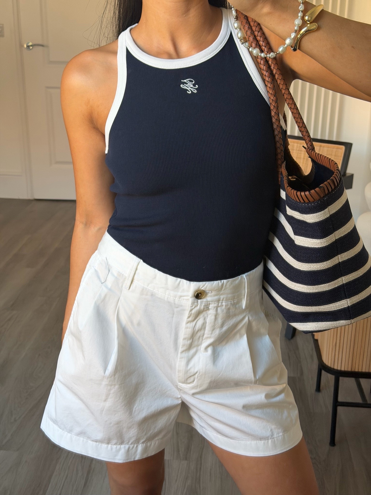 Summer heatwave outfit 🌞 

@tommy vest & tailored shorts 🤍

#LTKsummer #LTKeurope