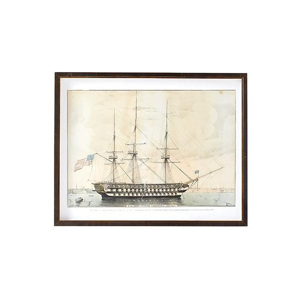 American Ship Print | Caitlin Wilson Design