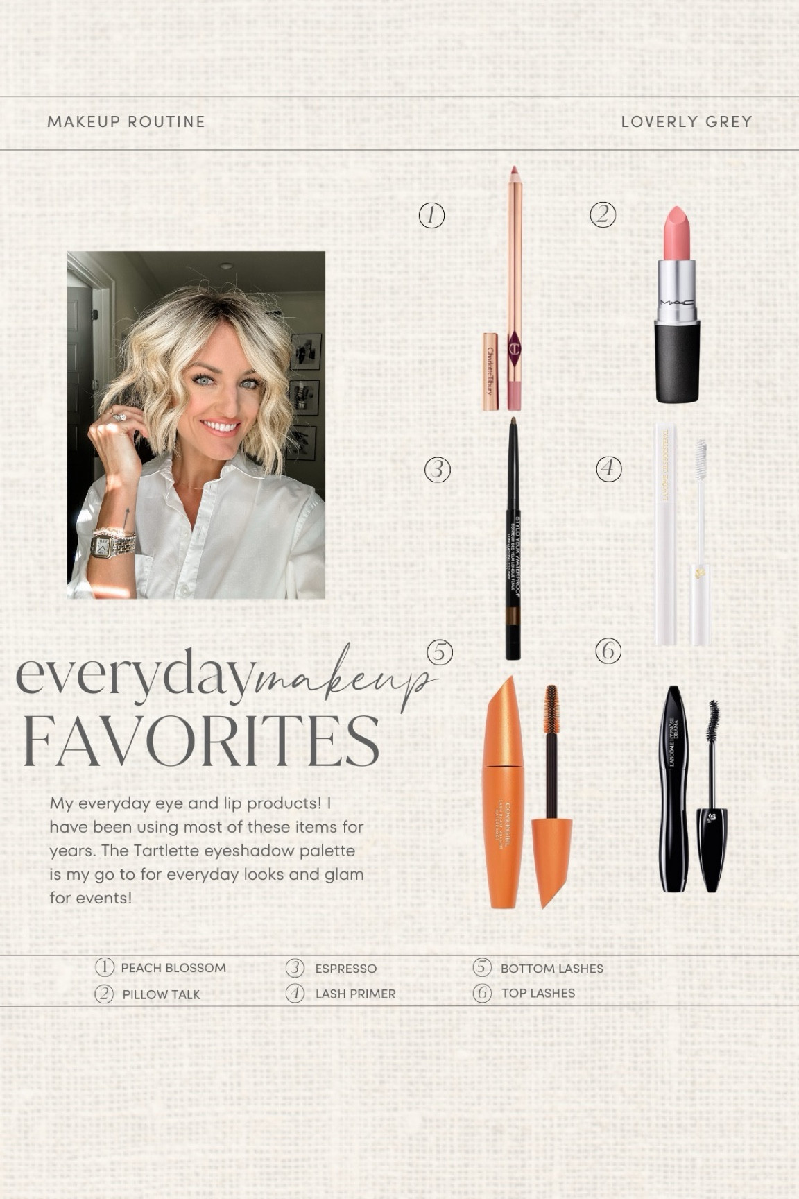 My everyday makeup favorites! 

Loverly Grey 

#LTKbeauty #LTKfindsunder100