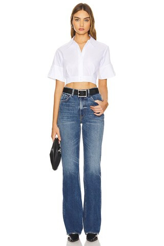 Sabrina Top in White | Revolve Clothing (Global)