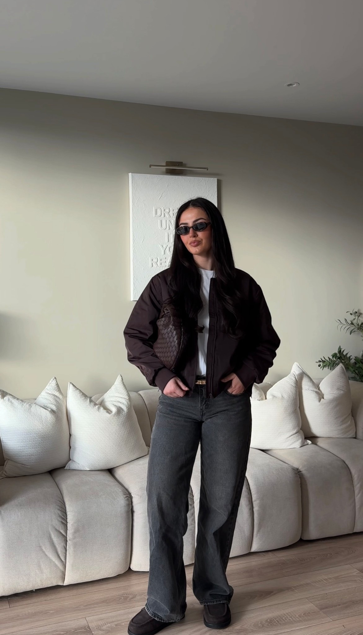 Outfit of the day x

Casual outfit, every day outfits, brown jacket, brown bomber, low rise jeans, brown mules, dune mules, COS t-shirt, brown bag, suede jacket, satin jacket 

#LTKjeans #LTKuk #LTKstyletip