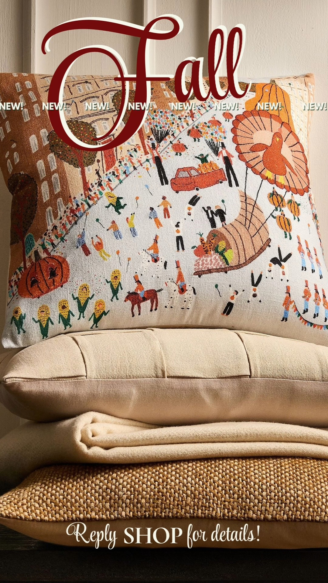 Fall home decor! This throw pillow is adorable!

#LTKHome