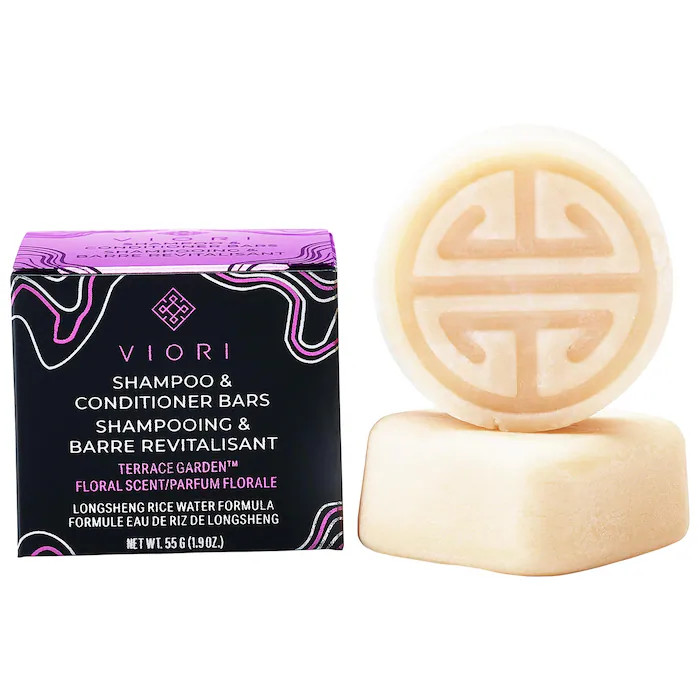 Mini Terrace Garden Shampoo & Conditioner Bar Set | Sephora (US)