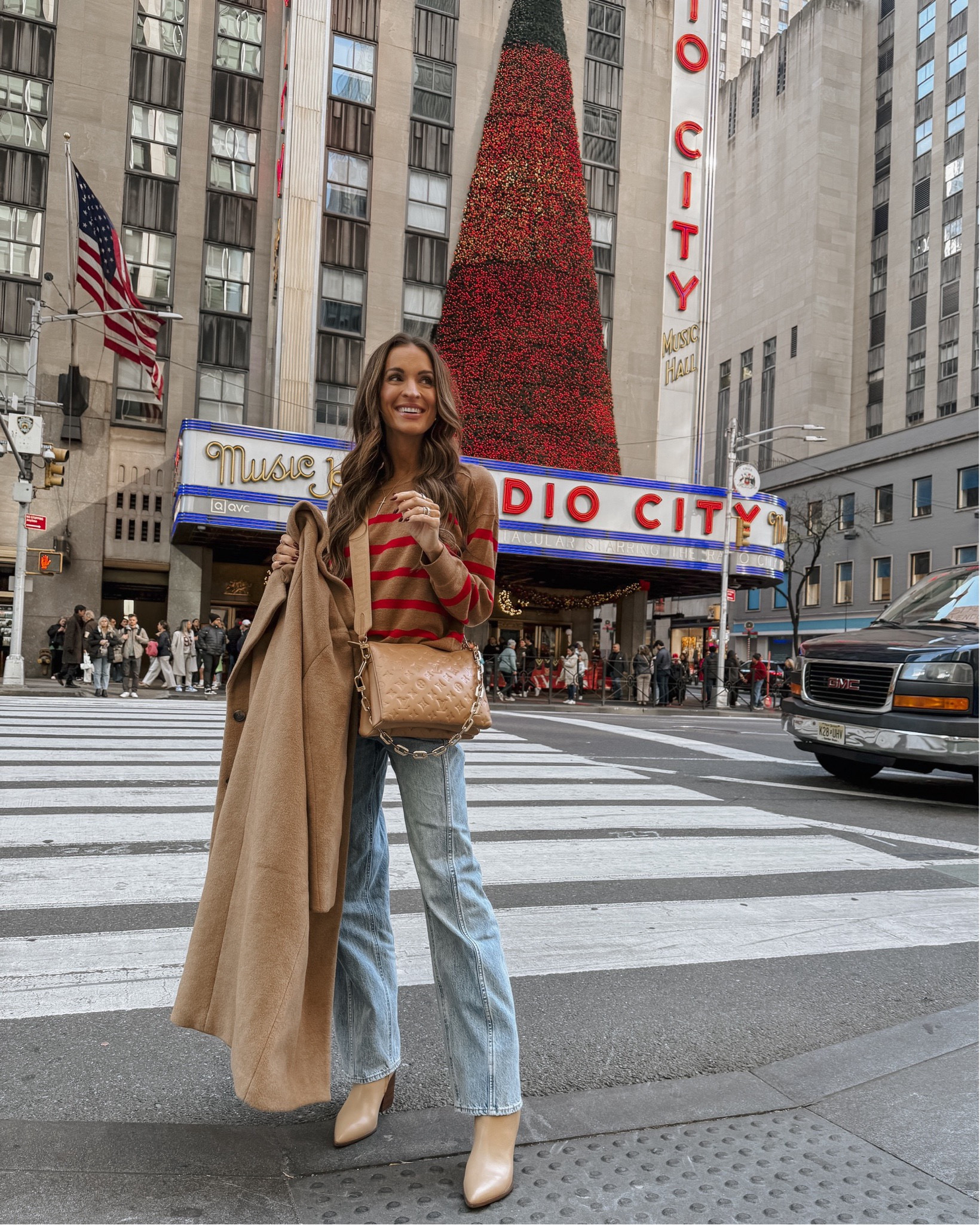 madewell striped sweater + aritzia camel coat both 40% off! 💕

#LTKCyberWeek