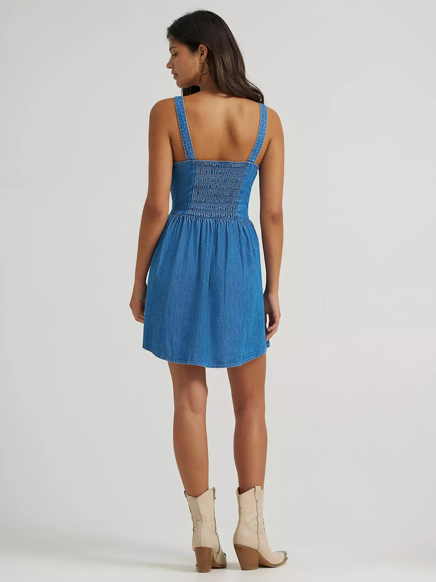 Women's Princess Waist Denim Tank Dress | Wrangler