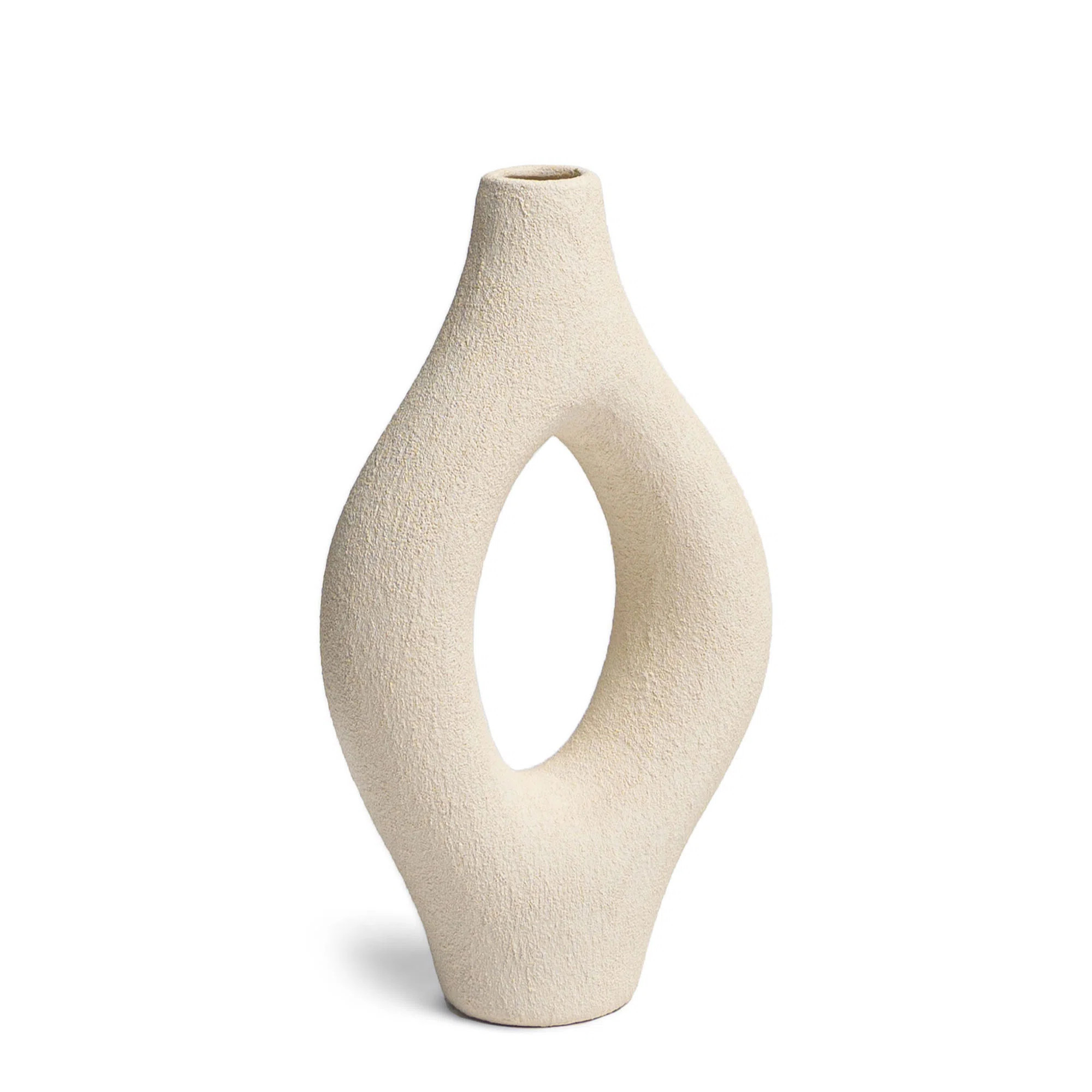 Villa Moda Emile Abstract Organic Decorative Modern Vase | Wayfair North America