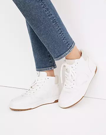 Court High-Top Sneakers in Neutral | Madewell