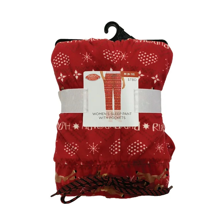 Rudolph The Red Nosed Reindeer Women's Velour Sleep Pants - Walmart.com | Walmart (US)