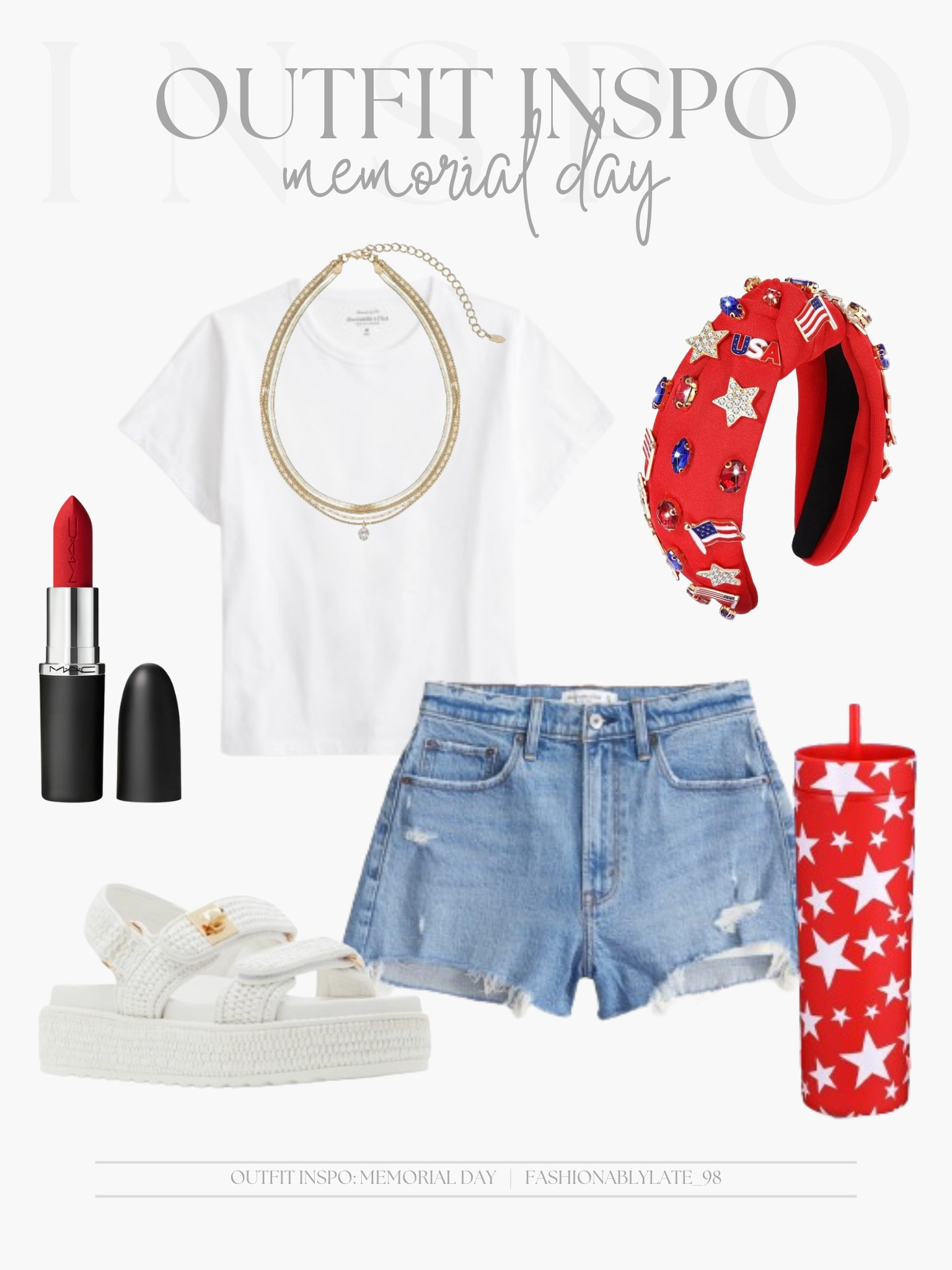 patriotic outfit for memorial day or fourth of julyy

#LTKSeasonal #LTKStyleTip
