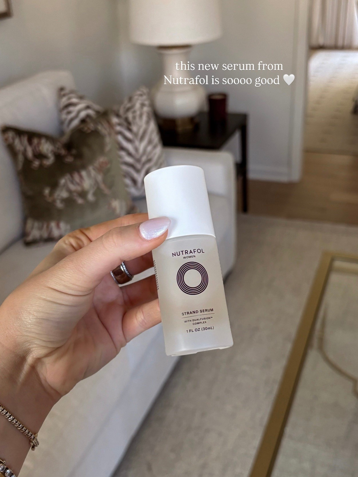 love their products and I’ve been loving this new serum for split ends and breakage!
