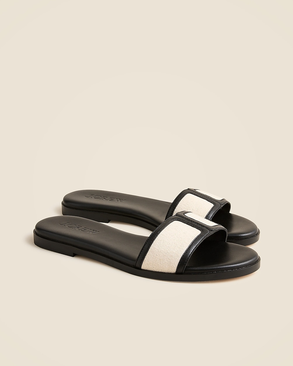 Georgina sandals in canvas and leather | J. Crew US