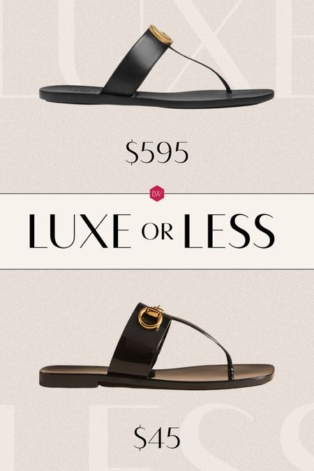 These sandals are under $50 and look similar to this designer! A look for less that would look perfect for resort style! 

#LTKunder50 #LTKFind #LTKstyletip