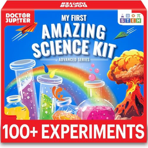 Doctor Jupiter My First Amazing Science Kit for Kids Ages 4+ | Birthday Gift Ideas for 4-5-6-7-8-9-10-11-12 Year Old Boys & Girls | STEM Learning & Educational Toys |Advanced Science Experiment Series | Amazon (US)