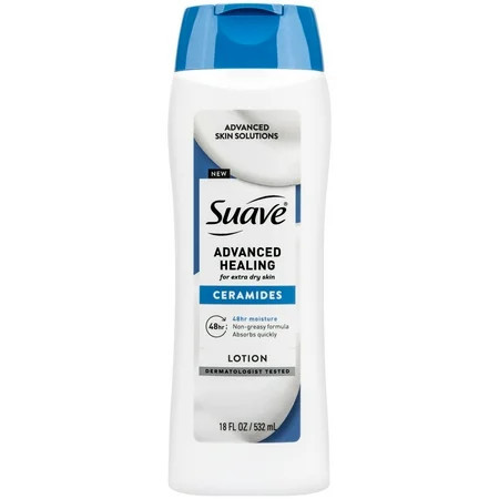 Suave Advanced Healing Hand & Body Lotion With Ceramides For Very Dry Skin, 18 FL OZ | Walmart (US)