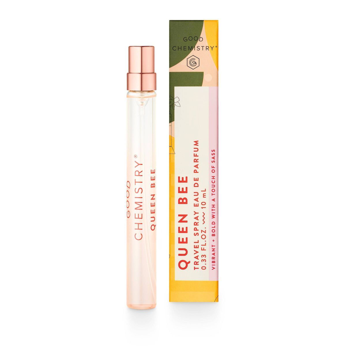 Good Chemistry® Travel Spray Eau De Parfum Perfume - Queen Bee - 0.34 fl oz | Target