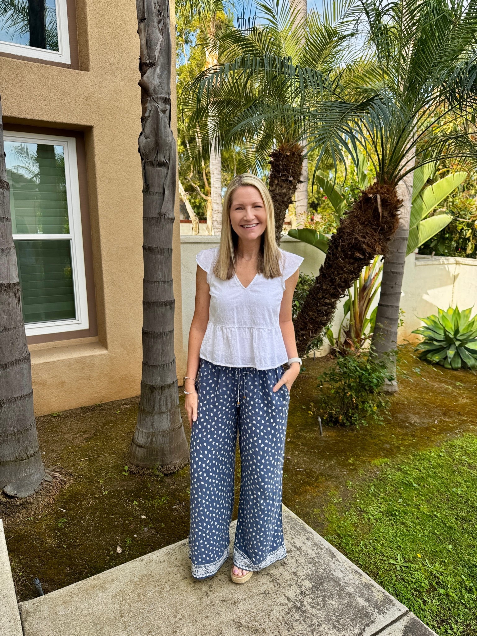 These Target pants are now online but selling fast in this print. They come in multiple print options and are so perfect for Summer. 

#LTKmomlife #LTKSeasonal #LTKootd