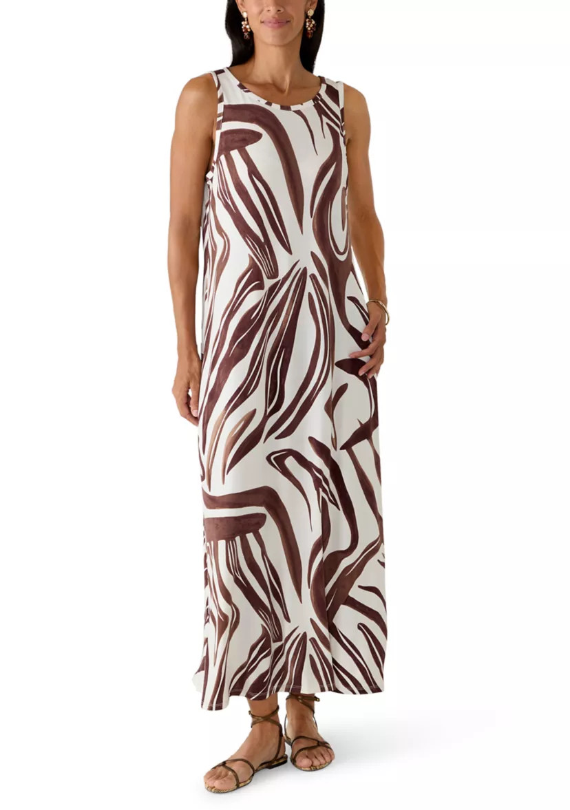 Women's Sleeveless Animal Print Dress | Belk