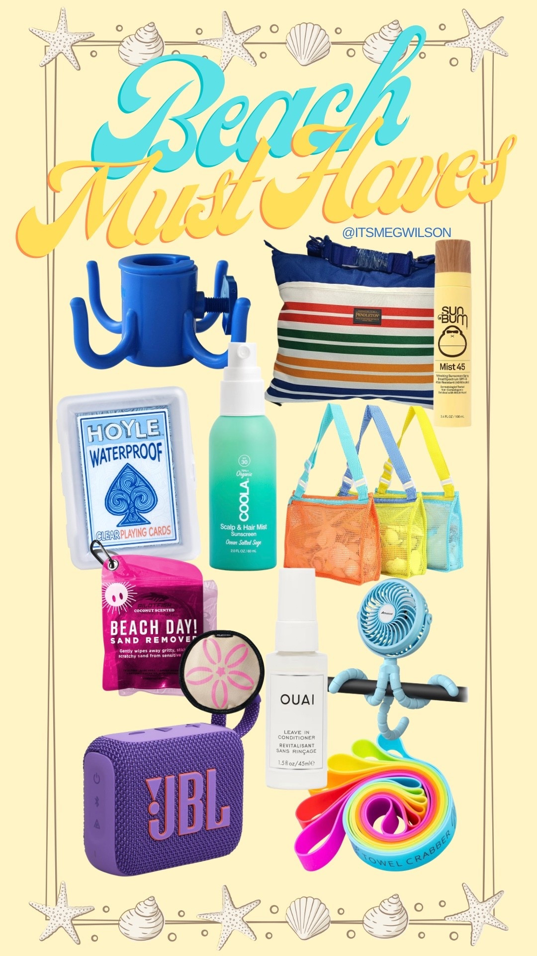 Beach must haves! 